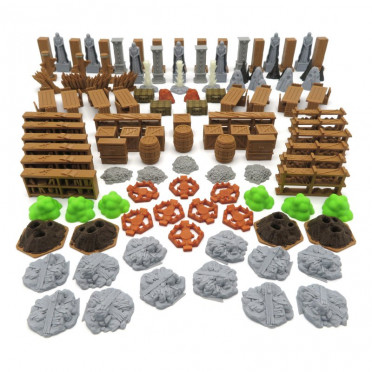 Full Scenery Pack for Jaws of the Lion - Gloomhaven