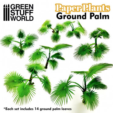 Plantes en Papier - Petits Palmiers