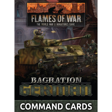 Flames of War - Bagration: German Command Cards