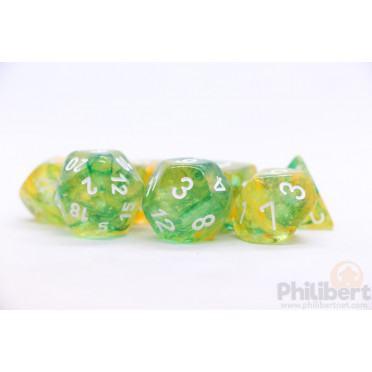Set de 7 Dés JDR Chessex : Nebula
