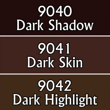 Reaper Master Series Paints Triads: Dark Skin Tones