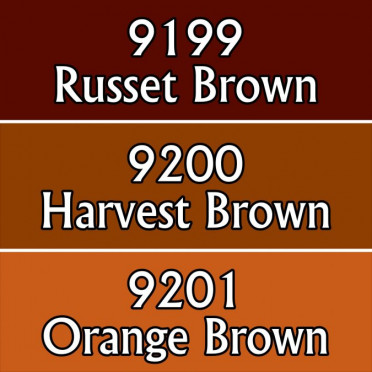 Reaper Master Series Paints Triads: Autumn Browns