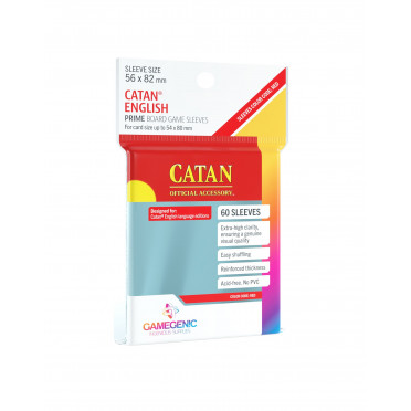 PRIME - Catan-Sized Sleeves - 56 x 82 mm