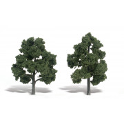 Woodland Scenics - Arbres à feuilles - Medium Green : 12-15 cm