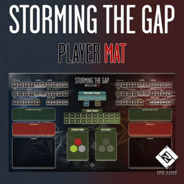 World at War 85 - Storming the Gap - Player Mat