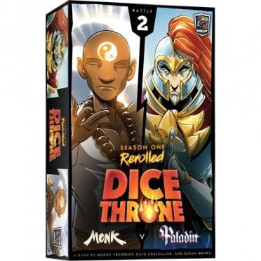Dice Throne Season 1 Rerolled - Box 2 : Monk v Paladin