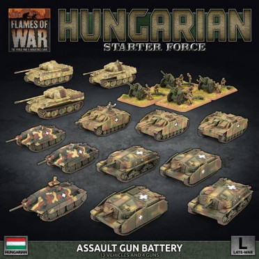 Flames of War - Hungarian Starter Force : Zrinyi Assault Gun Battery