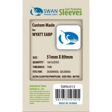 Swan Panasia - Card Sleeves Standard - 51x89mm - 160p
