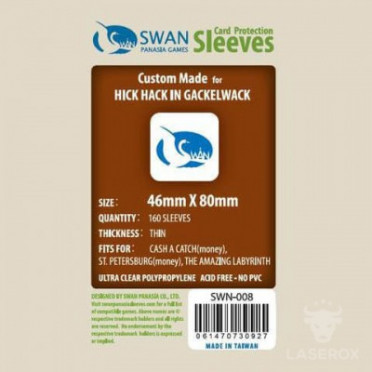 Swan Panasia - Card Sleeves Standard - 48x60mm - 160p