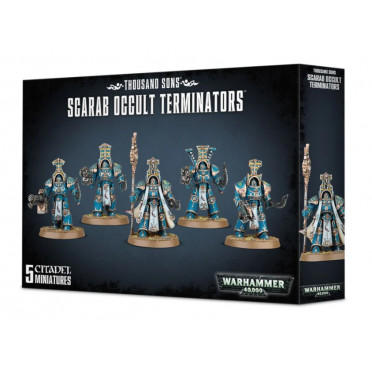 W40K : Thousand Sons - Scarab Occult Terminators
