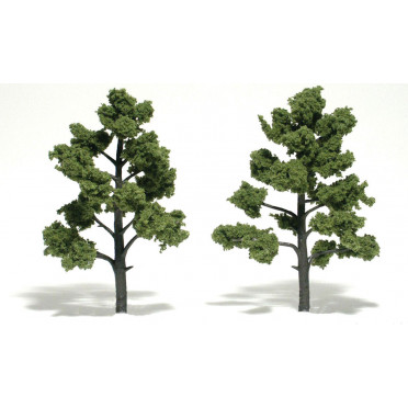 Woodland Scenics - Arbres à feuilles - Light Green : 12,5-15 cm
