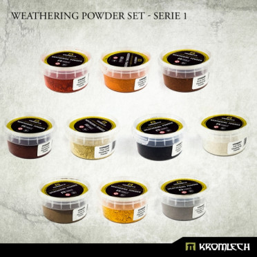 Weathering Powder Set - Serie 1