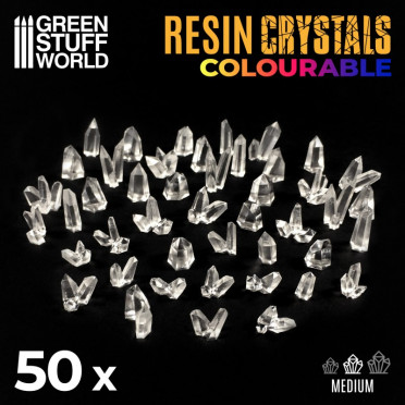 Resin Crystals - Medium
