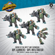 Monsterpocalypse - Protectors - Ape Gunners & Ape Infiltrator