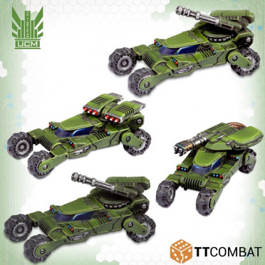 Dropzone Commander - UCM Wolverine Scout Buggies