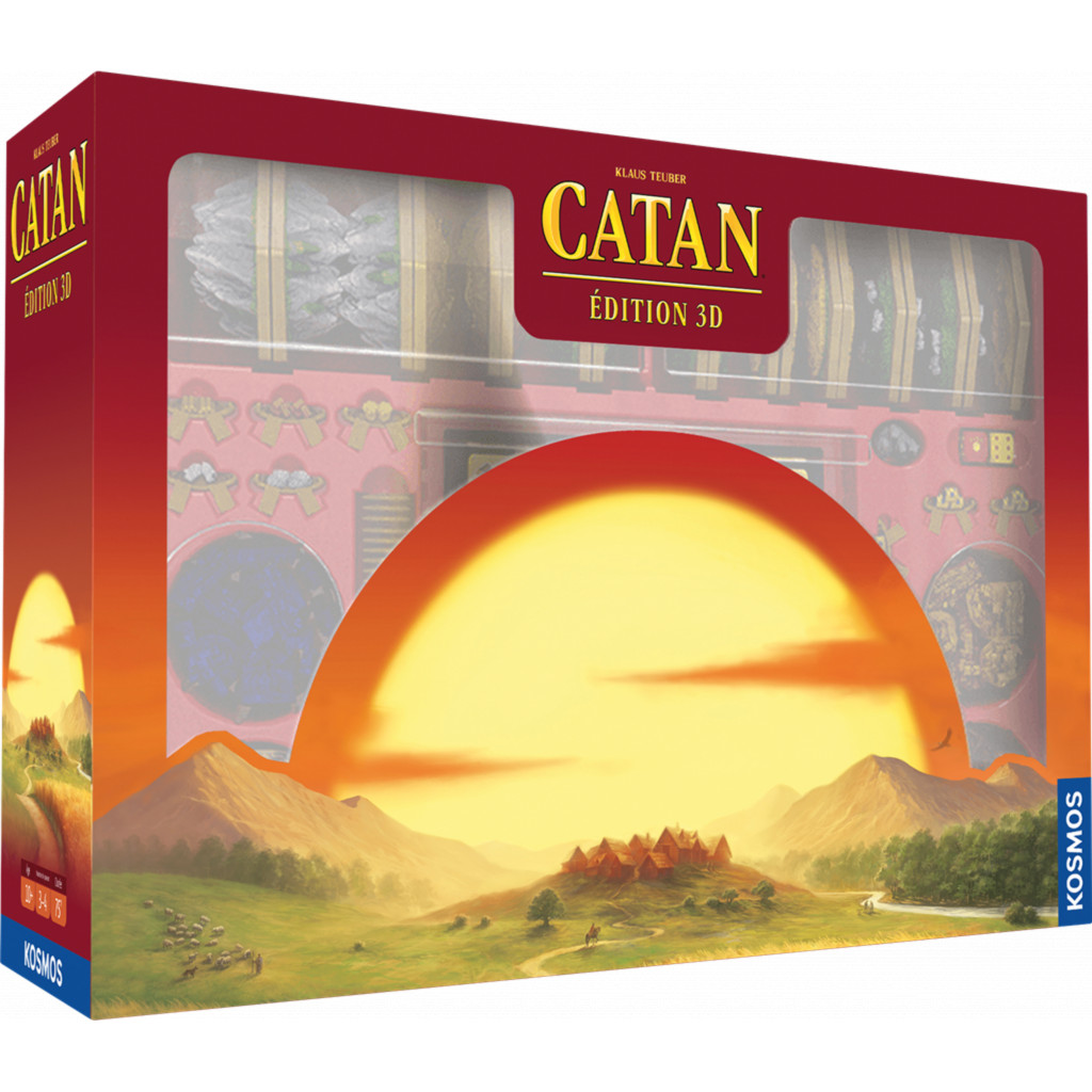 Jogo Tabuleiro Colonizadores De Catan 3d S/ Juros ( Isi 3d )