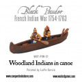 Woodland Indians in Canoe 0