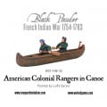 American Colonial Rangers in Canoe 0