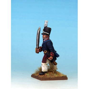Mousquets & Tomahawks : Officier Américain Guerre de 1812