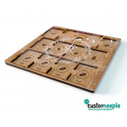Middle Earth compatible Character Tray (5 units) (Oak Verner)