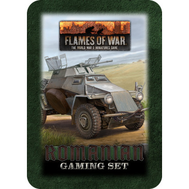 Flames of War - Romanian Gaming Tin Set