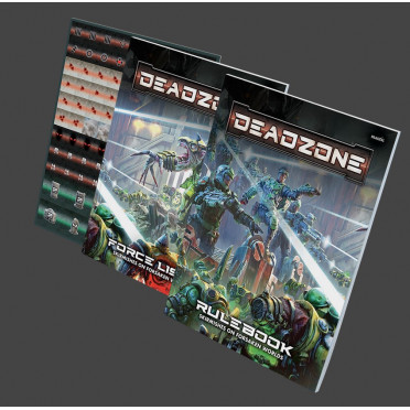 Deadzone: 3rd Edition Rulebooks and Counter Sheet Pack