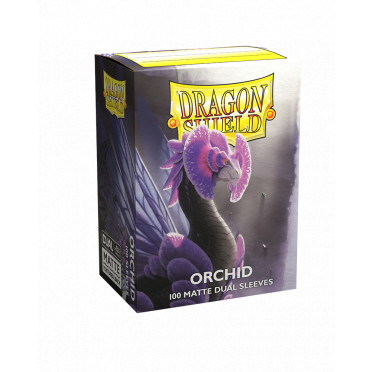 100 Dragon Shield Dual Matte - Orchid