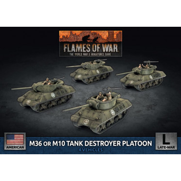 Flames of War - M36 and M10 Tank Destroyer Platoon