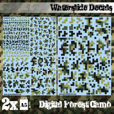 Decalcomanies - Camouflage Forêt Digital