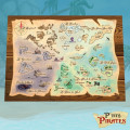 P'tits Pirates - Carte de la Grande Dame Bleue 0