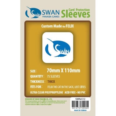Swan Panasia - Card Sleeves Premium - 70x110mm - 75p