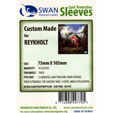 Swan Panasia - Card Sleeves Premium - 75x105mm - 70p
