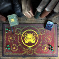 Playmat Infinite Black - The Brand of Cthulhu Eldritch Red 1