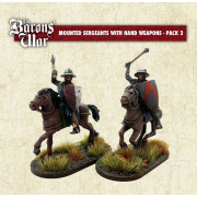 The Baron's War - Mounted Sergeants with Hand Weapons 2