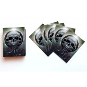 Infinite Black - 80 Card Sleeves "Yog-Sothoth is the Gate" - 89x51mm