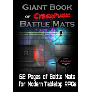 Giant Book of CyberPunk Battle Mats (Format A3)