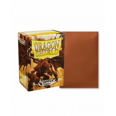 Dragon Shield - Standard 100 Sleeves : Couleur Copper