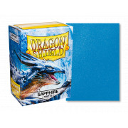 Dragon Shield - 100 Standard Sleeves Matte Couleur Sapphire