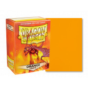 Dragon Shield - 100 Standard Sleeves Matte Couleur Orange