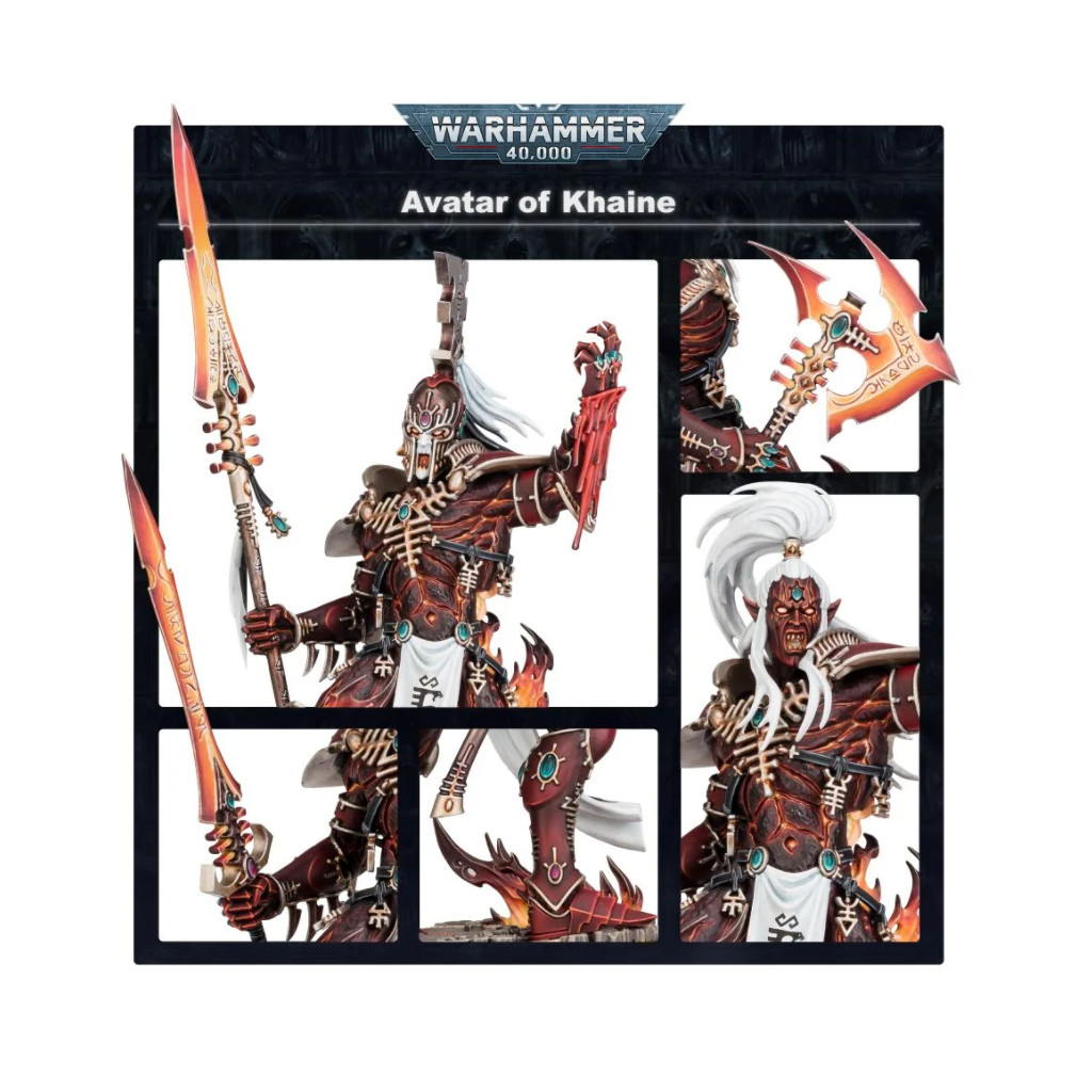 Aeldari Avatar And Shining Spears Unboxing  Modular Eldar Avatar Guide   Warhammer 40k  Sprues  Brews