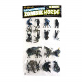 Flat Plastic Miniatures - Zombie Horde - 31 Pieces 0