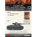 Flames of War - Tiger (P) Heavy Tank Platoon 1