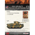 Flames of War - M6 Heavy Tank Platoon 1