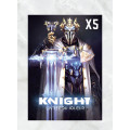 Knight - 5 Livrets de joueur 0