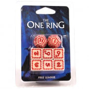 The One Ring - White Dice Set