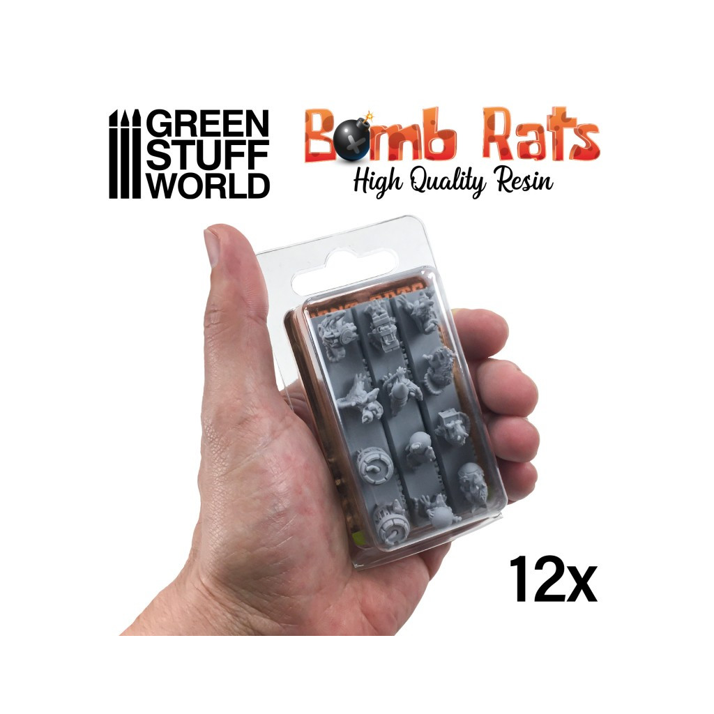 Acheter Bomb Rats Resin Set Green Stuff World Jeux de figurines