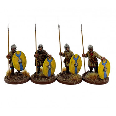 Late Roman Unarmoured Infantry in Helmets 2