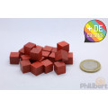 20 Cubes Bois 10mm : 0