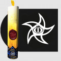 Ritual Candle Dice Tube - The Astral Elder Sign 0