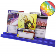 Plastic double card holder